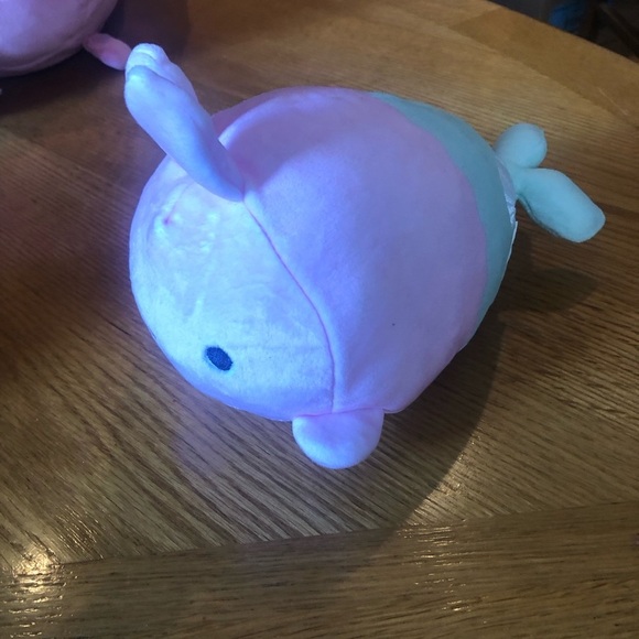 👀4/$25 Moj moj Surprise Pair Pink Mer Bunny and Aqua Dog Green - Picture 10 of 12